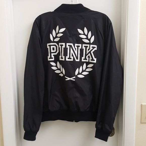 PINK Victoria's Secret Jackets & Blazers - 😍 worn once vs pink limited edition jacket size L